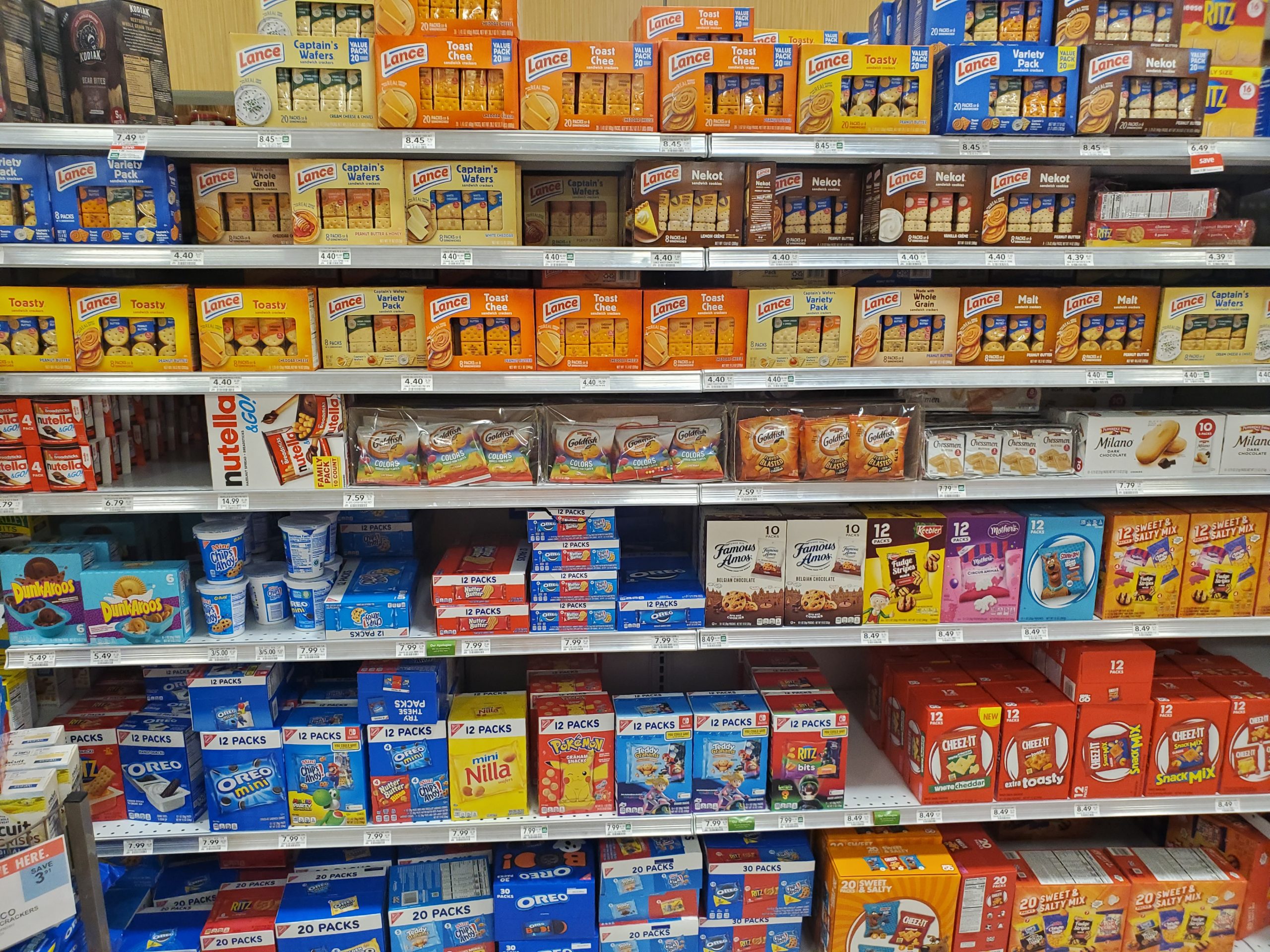 The Cookies and Cracker shopping dilemma, how to choose?